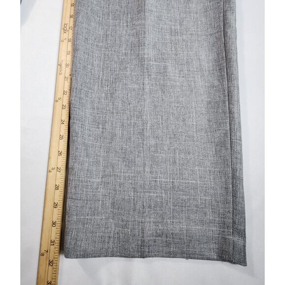 Adjust A Band Expandable Dress Pants Straight Leg Mens Size 44L Gray - Picture 8 of 10